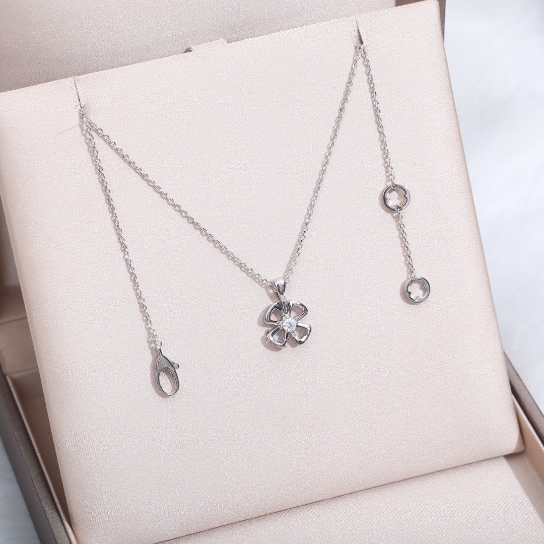 [Stars Jewelry]FIOREVER NECKLACE DIAMOND CENTER